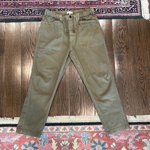 Alex Mill Pull-On Button Fly Pants